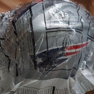 MSA NFL New England Patriots Safety Hard Hat helmet V-Gard